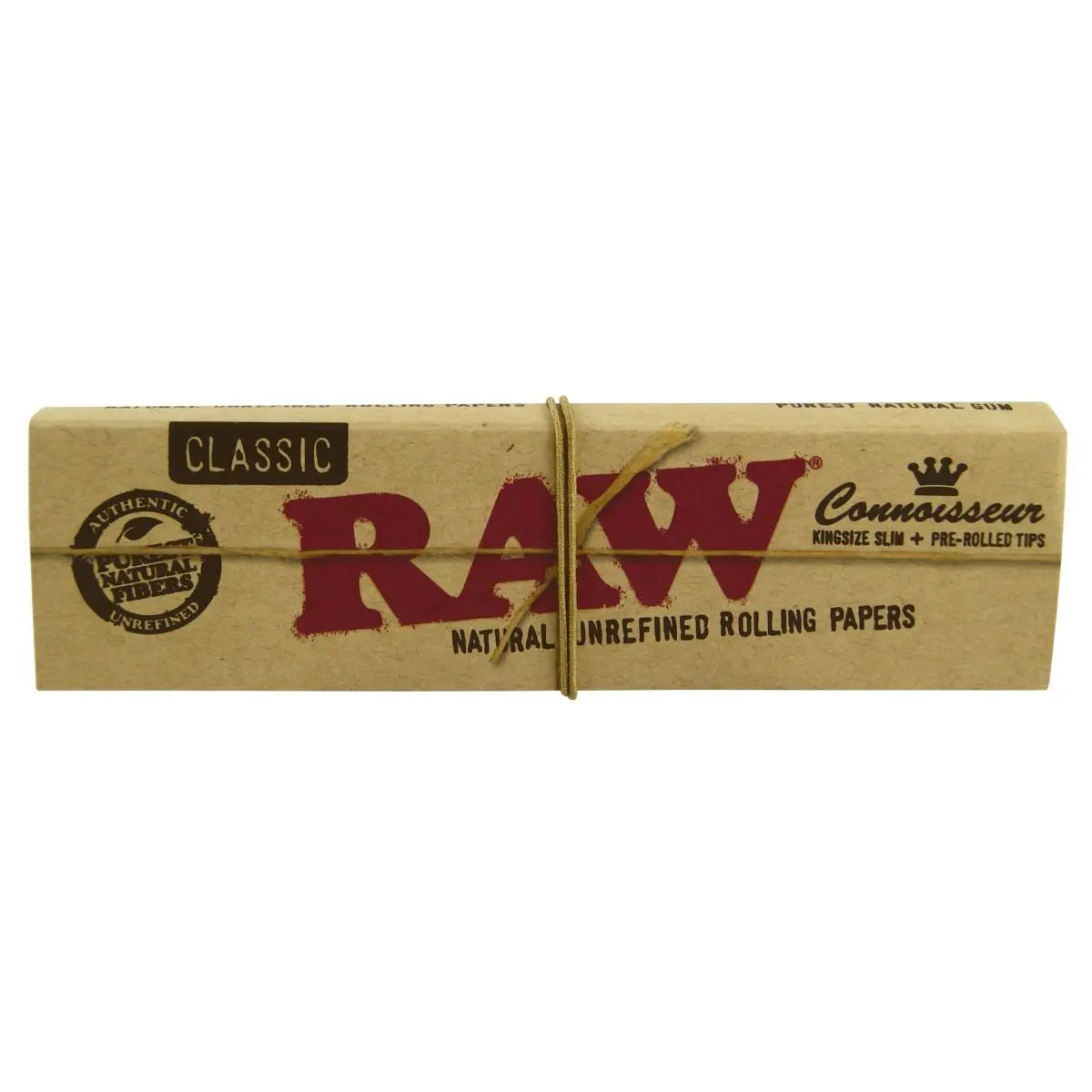 Raw Connoisseur KS Slim Rolling Papers + Pre-rolled Tips