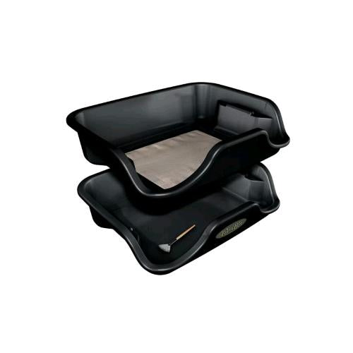 TrìmBin and tools - Ergonomic Trimming Tray (Brush&trimming scissors included)