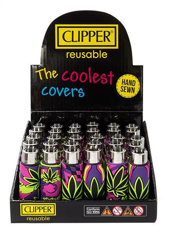 Clipper PVC covers "Neon Leaves FF"
