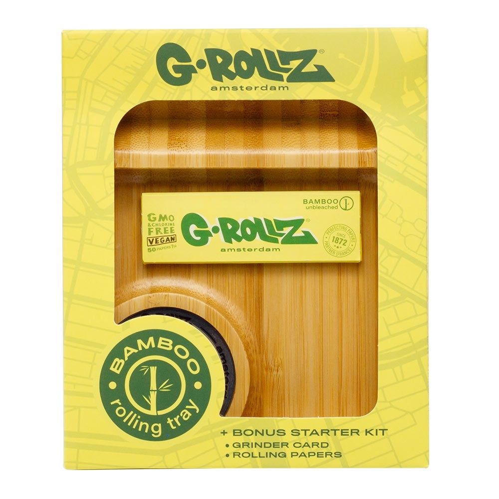 G-Rollz Move Bamboo Tray 15x12.4cm