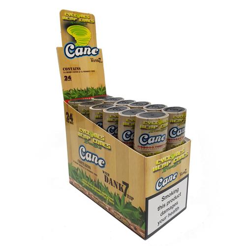 Cyclone Hemp Blunt Sugarcane cones with wooden tip