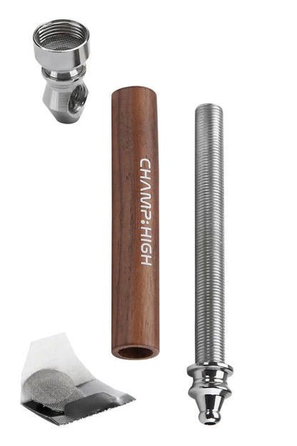 Champ High Small Wood-Metal Pipe