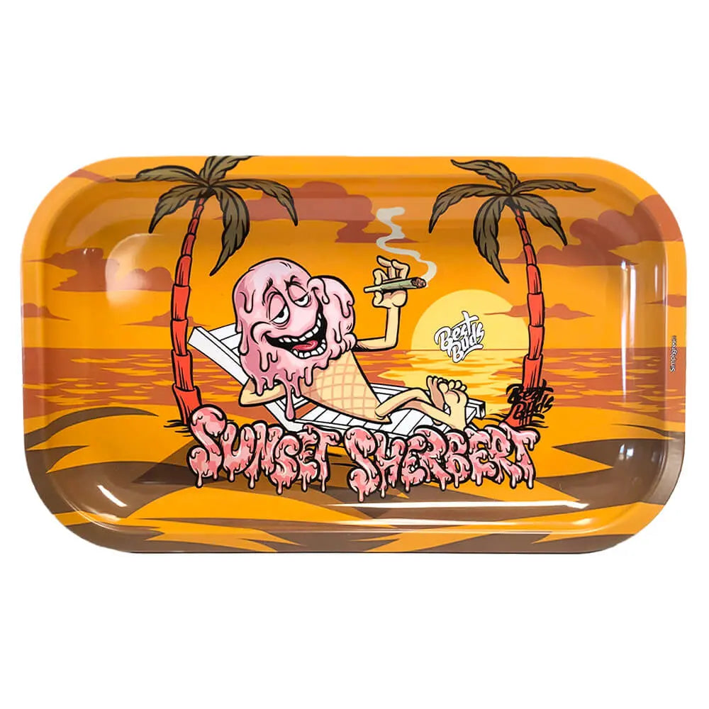Sunset Sherbet  small rolling tray