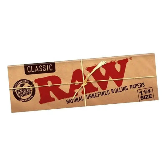 Raw Classic Rolling Papers 1 1/4 Size