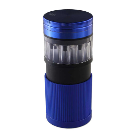 Black Leaf SMOKE LOVER Alu Grinder + 8 Cone Fillers