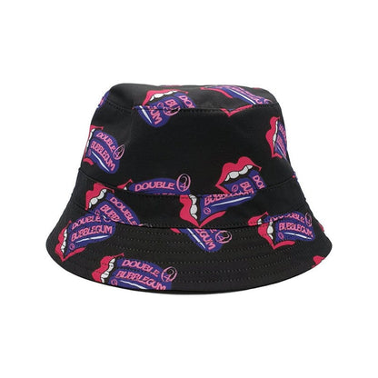 Lauren Rose Reversible 420 Bucket Hat - Double Bubblegum