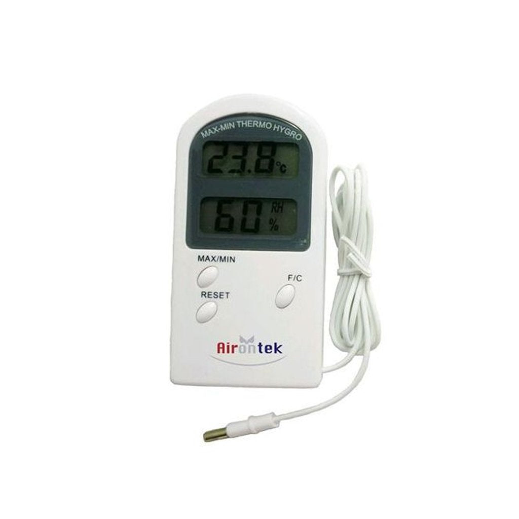 Airontek Thermo-Hygro Maxmin, thermometer and hygrometer with probe