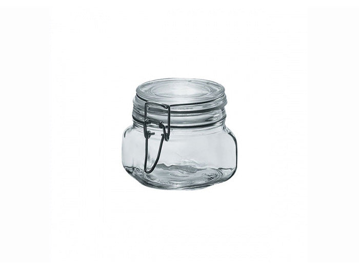 Borgonovo Glass Storage Jar 0.5L 10 X 9.5 Cm