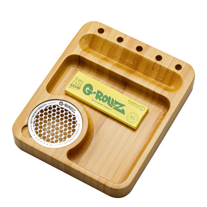 G-Rollz Move Bamboo Tray 15x12.4cm