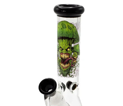 Beaker Glas Bong 'Evil Mushroom'