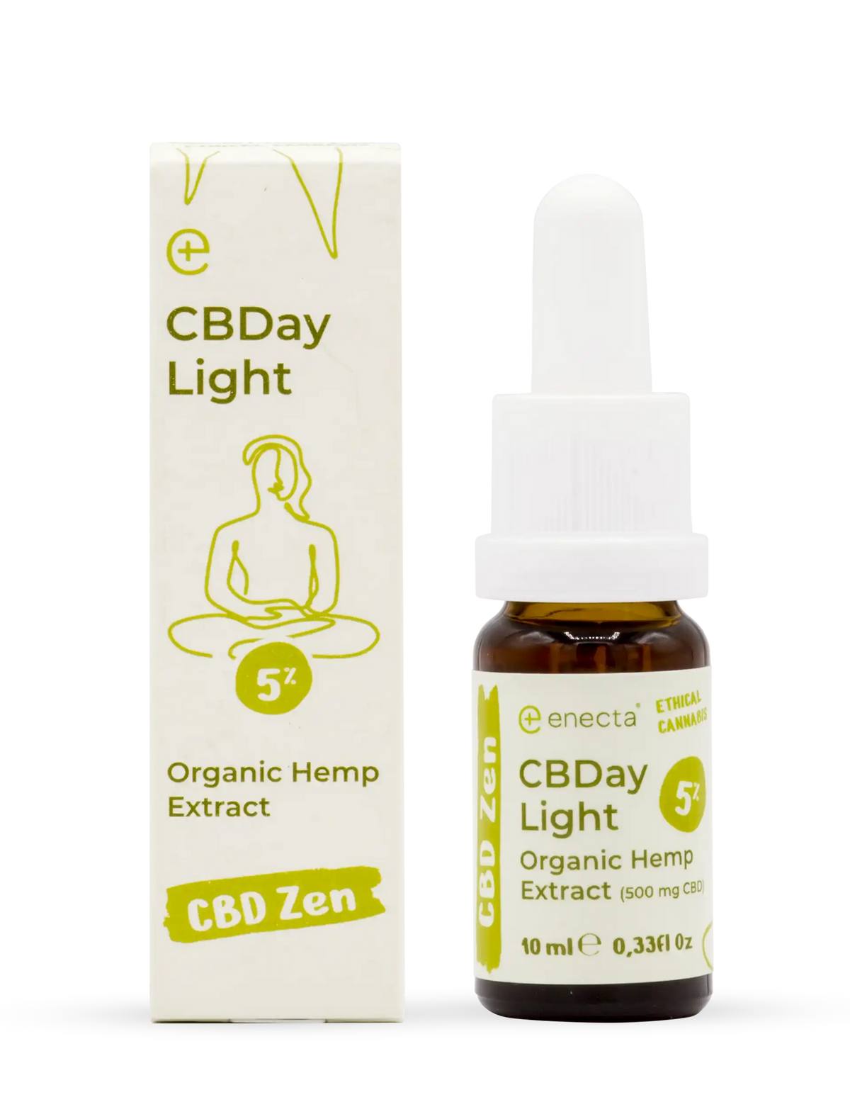 Enecta CBDay Light - Full Spectrum CBD Oil 5% - 10 ml
