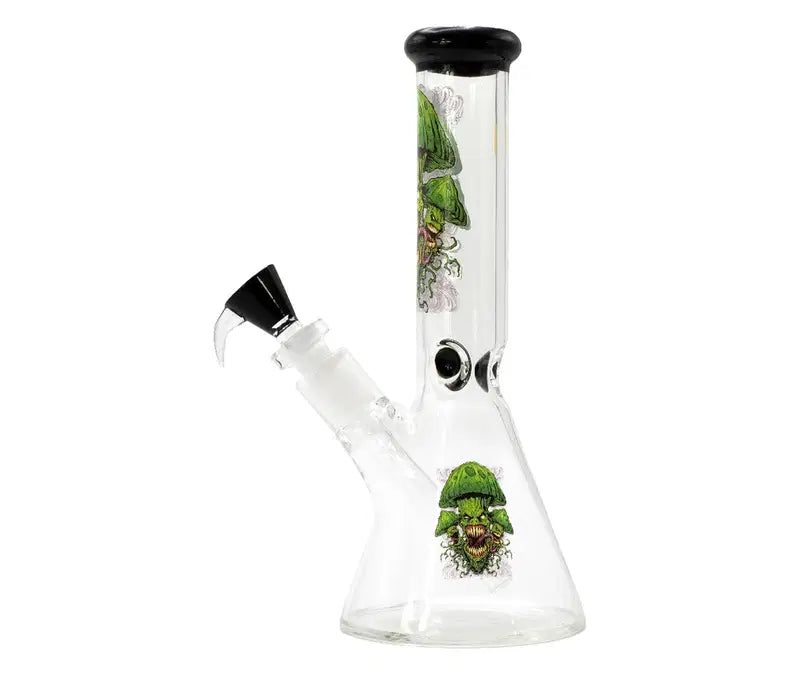 Beaker Glas Bong 'Evil Mushroom'