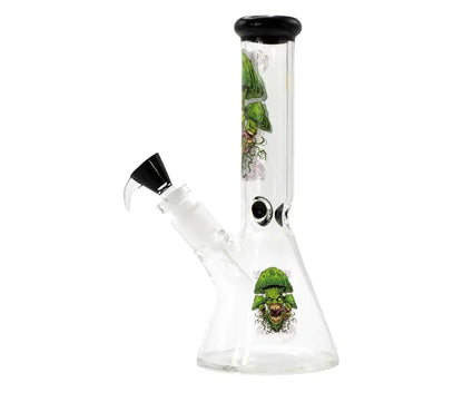 Beaker Glas Bong 'Evil Mushroom'