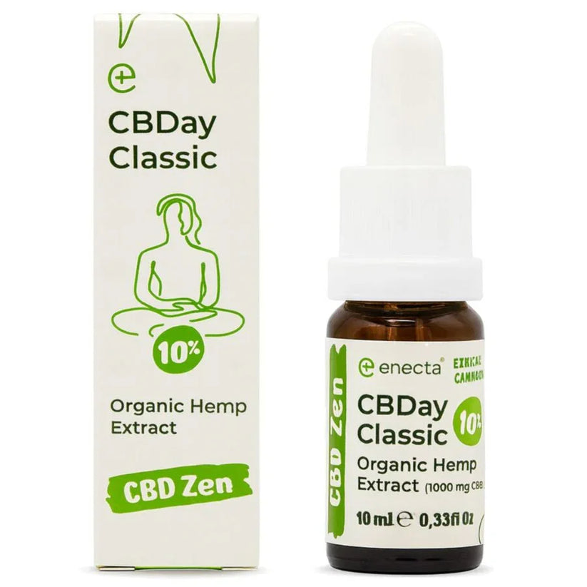 Enecta CBDay Classic 10% Balanced CBD Oil (10ml)