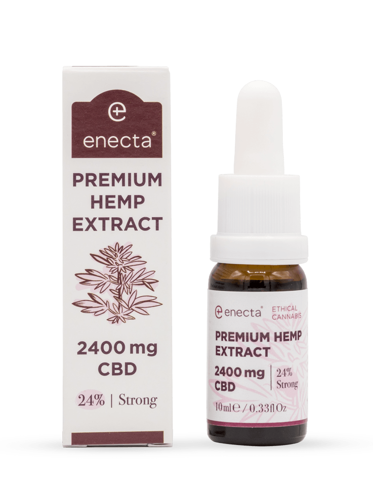 Enecta Premium Hemp Extract 24% CBD oil
The maximum concentration of CBD