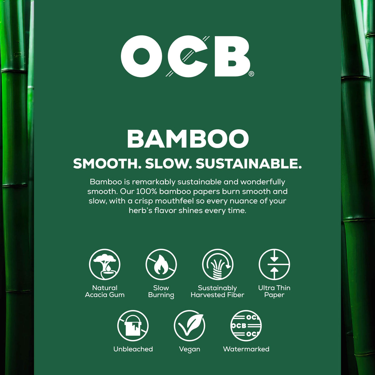 OCB Bamboo Slim