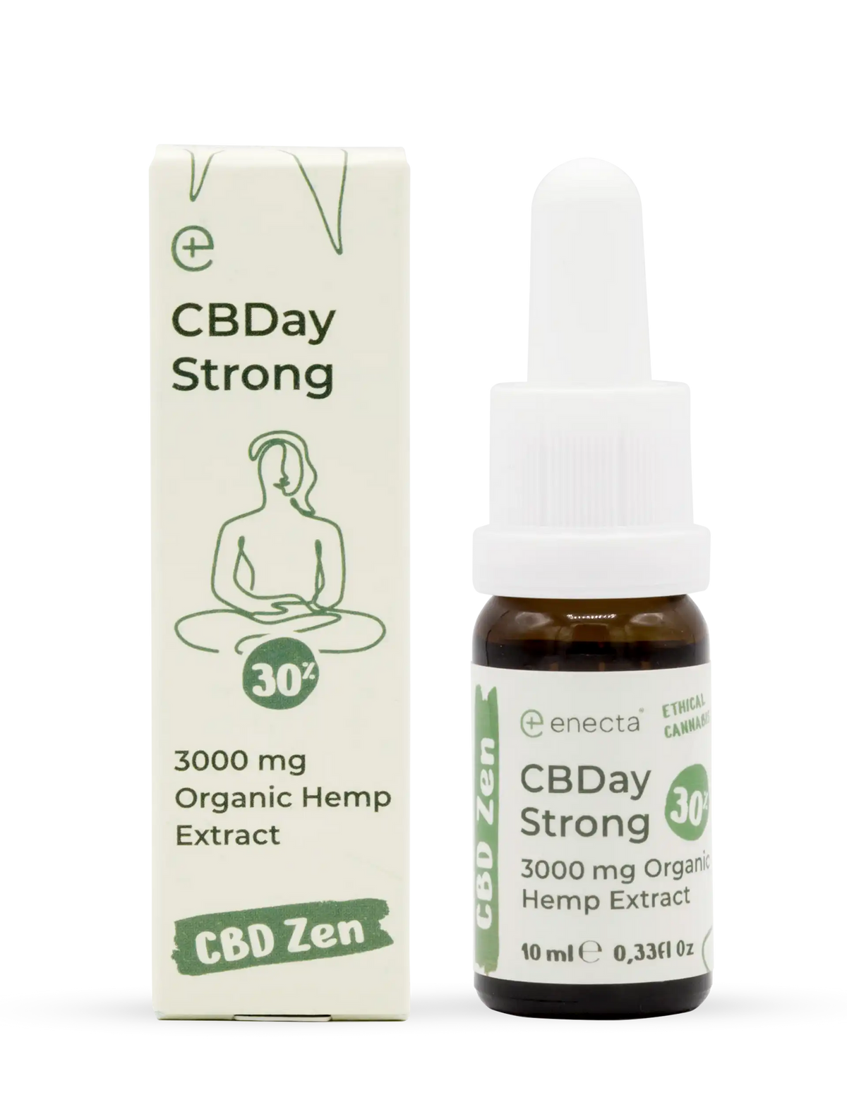 Enecta CBDay Strong - Full spectrum CBD oil 30 % - 10 ml