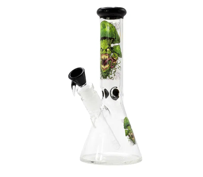 Beaker Glas Bong 'Evil Mushroom'