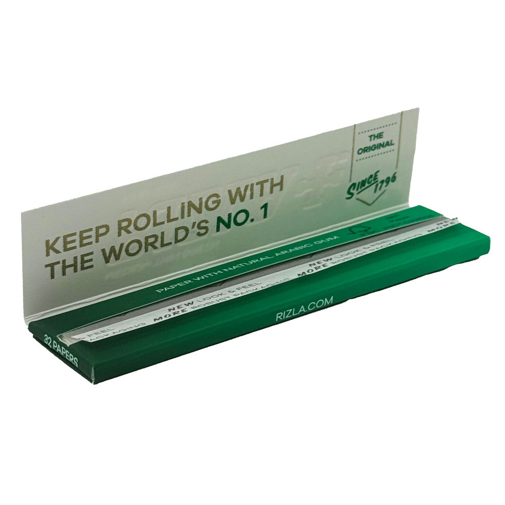 RIZLA Medium Thin Green
