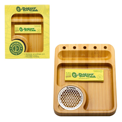 G-Rollz Move Bamboo Tray 15x12.4cm