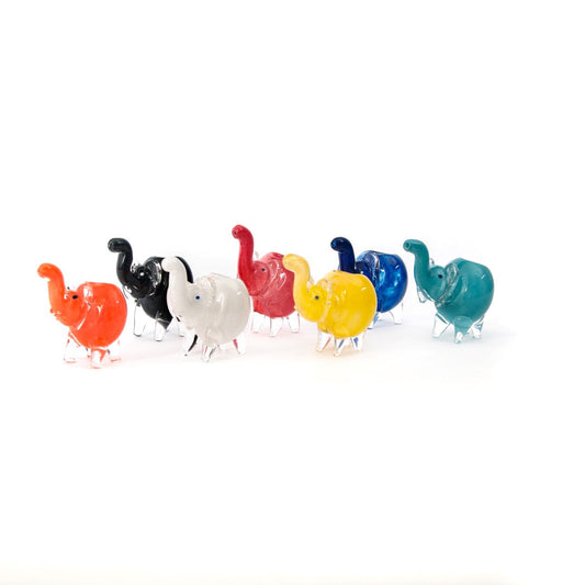 Medium Elephant Glass Pipe